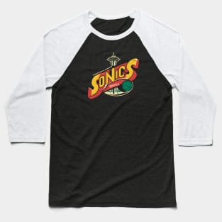 Seattle-Supersonics Baseball T-Shirt